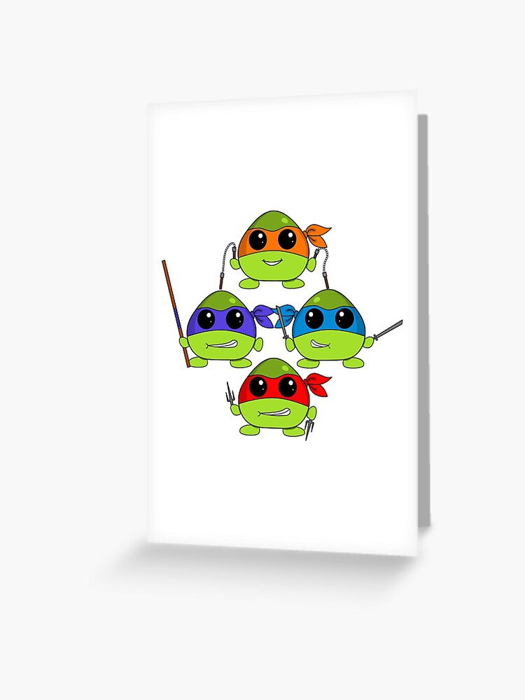 Cute Teenage Mutant Ninja Turtles Kids T-Shirt for Sale by kijkopdeklok