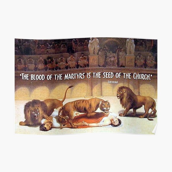 The Blood of the Martyrs - Wild Beasts Poster