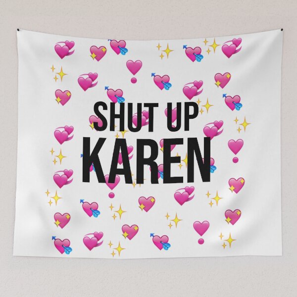 Item preview, Shut up karen meme sticker clothing designed and sold by anoukt.