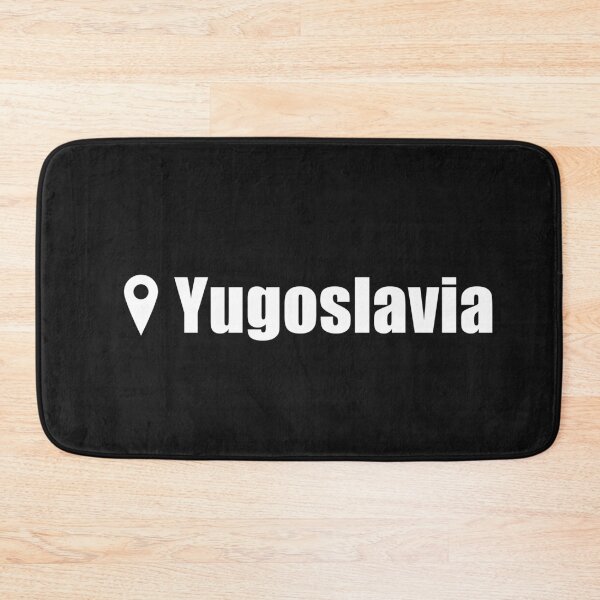 Aperçu de l'œuvre Localisation de la Yougoslavie créée et vendue par REApparelCo.
