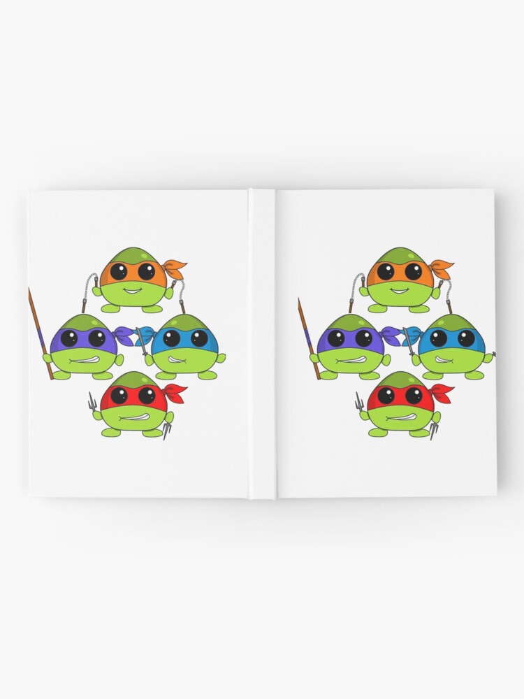 Teenage Mutant Ninja Turtles Retro Hardcover Ruled Journal