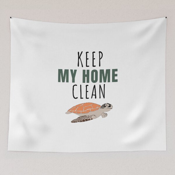 Item preview, Keep my home clean designed and sold by NOARA STUDIO.