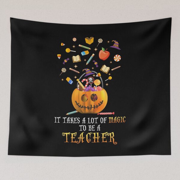 Item preview, It Takes A Lot Of Magic To Be A Teacher Halloween designed and sold by CreativeGift.