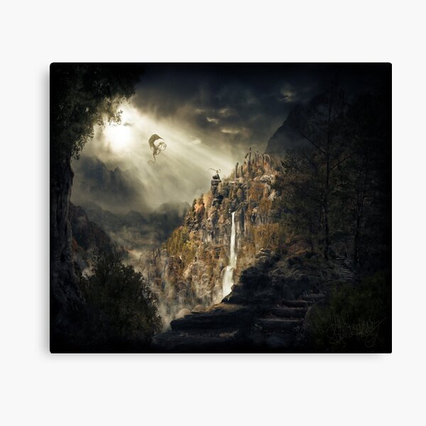 Elder Scrolls Canvas Print