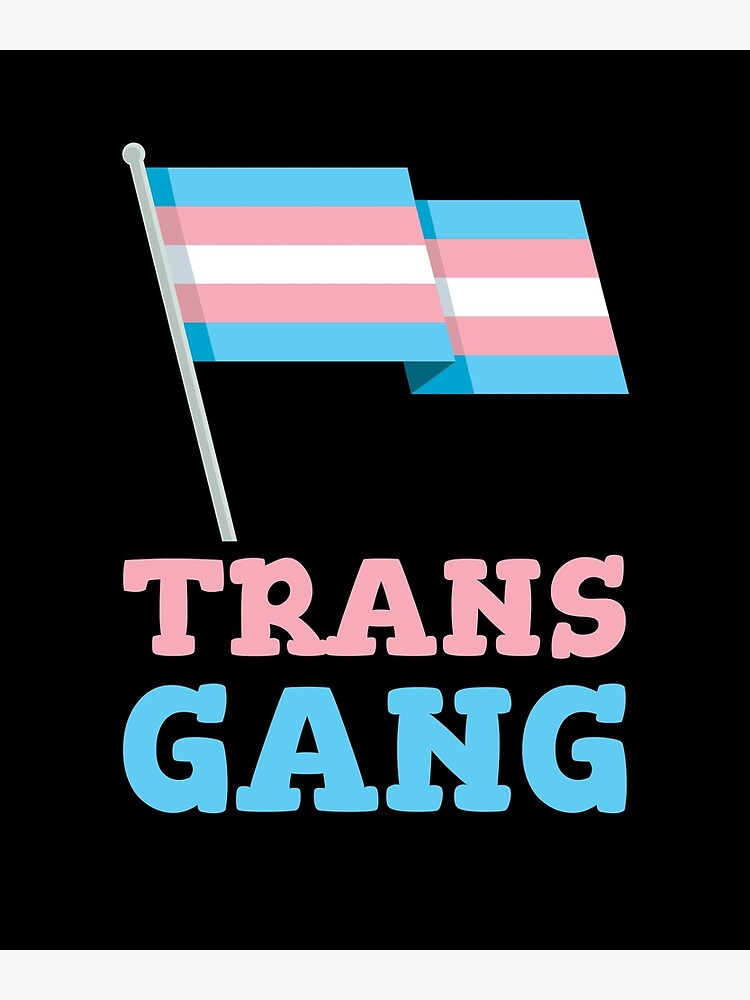 "Trans Gang" Poster by FreeUniqueEqaul | Redbubble