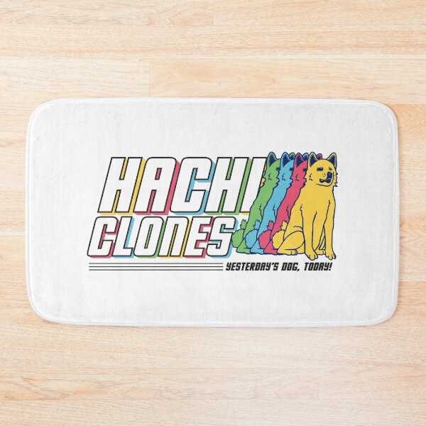 Item preview, HachiClones - World's Most Loyal Dogs - Clean Retro Design designed and sold by PsychicCatStore.