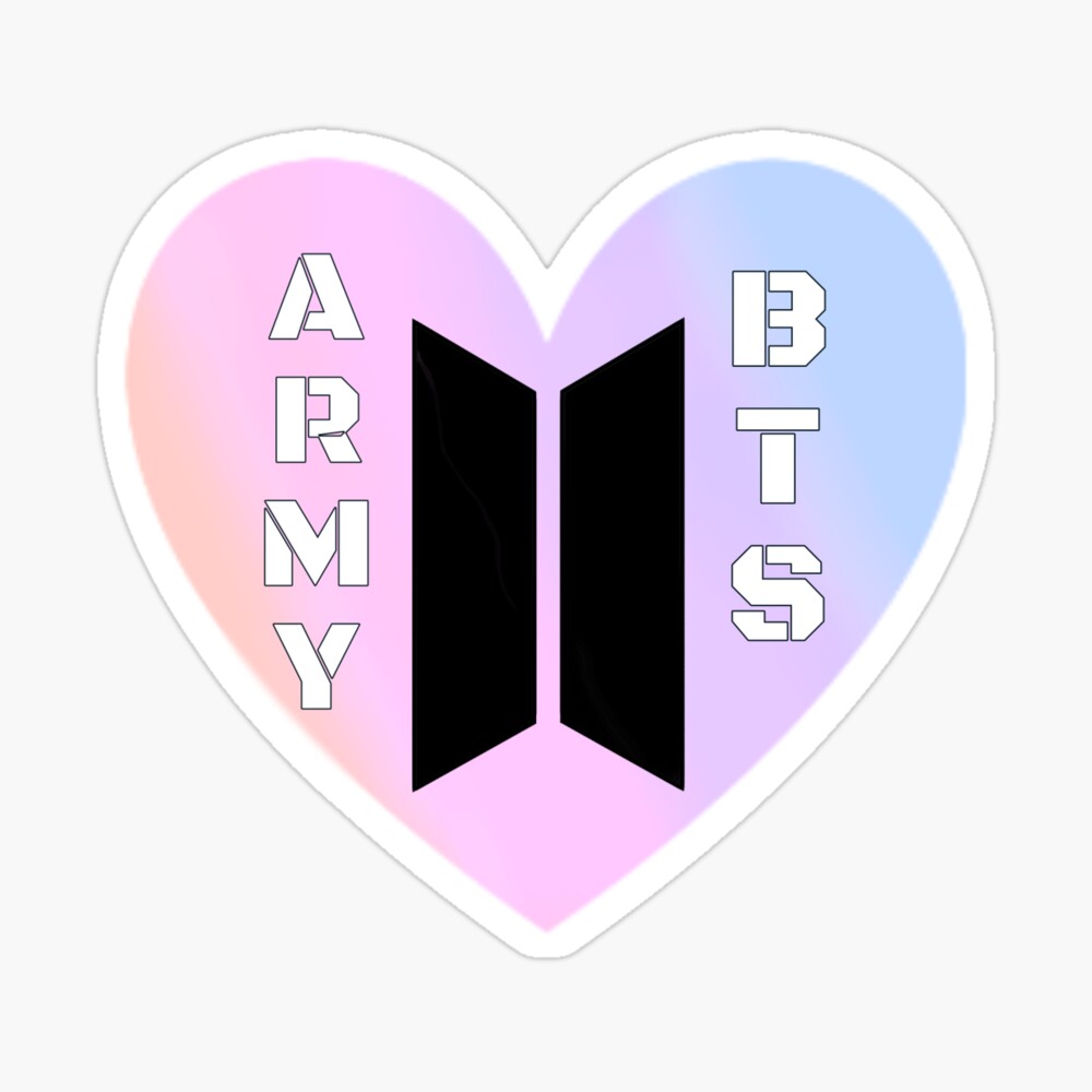 BTS Army Logo Mixed Media by Angel PurpleTete - Pixels