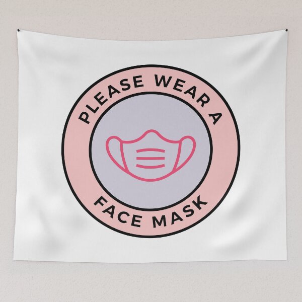 Item preview, Please Wear A Face Mask designed and sold by DearFawnStudio.
