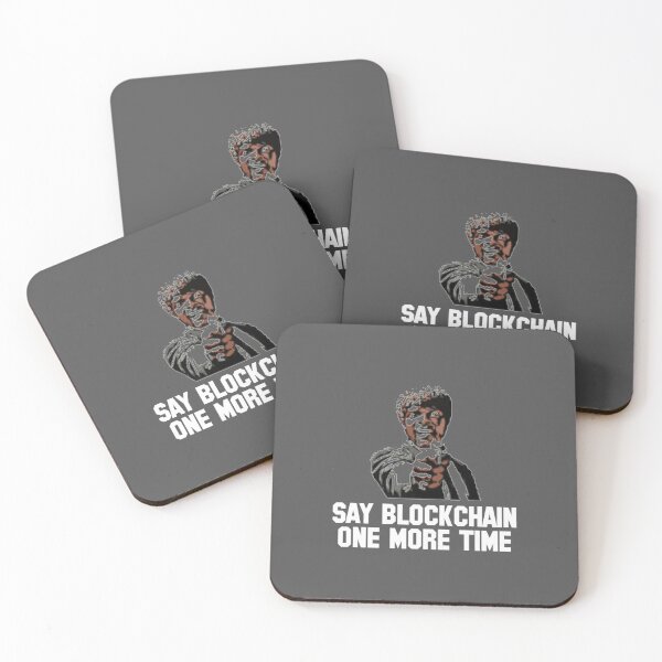 Item preview, Say Blockchain One More Time - Crypto Shirt -Ethereum - Bitcoin Cryptocurrency Essential T-Shirt designed and sold by kayt201.