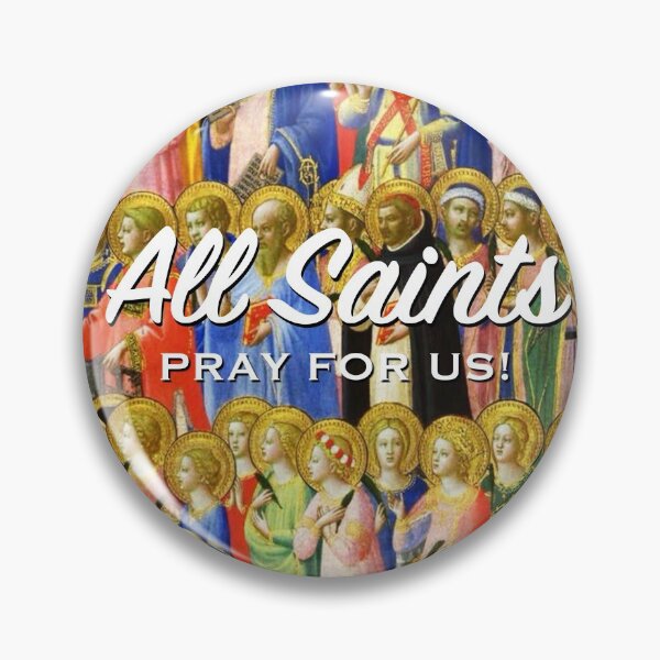 Item preview, All Saints, pray for us! designed and sold by The Catholic Religion Teacher Shop.