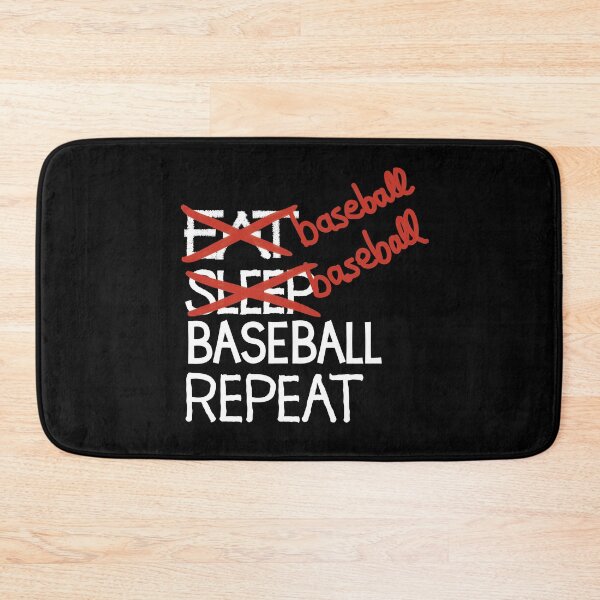 Item preview, Baseball baseball baseball repeat designed and sold by ReluctantChickn.