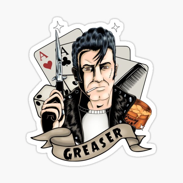 Item preview, Greaser  designed and sold by Krypticart.