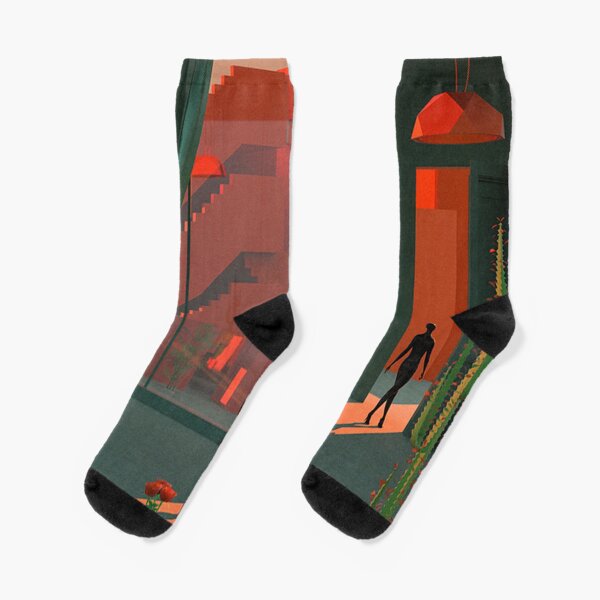 The look from behind the outgoing lover Socks