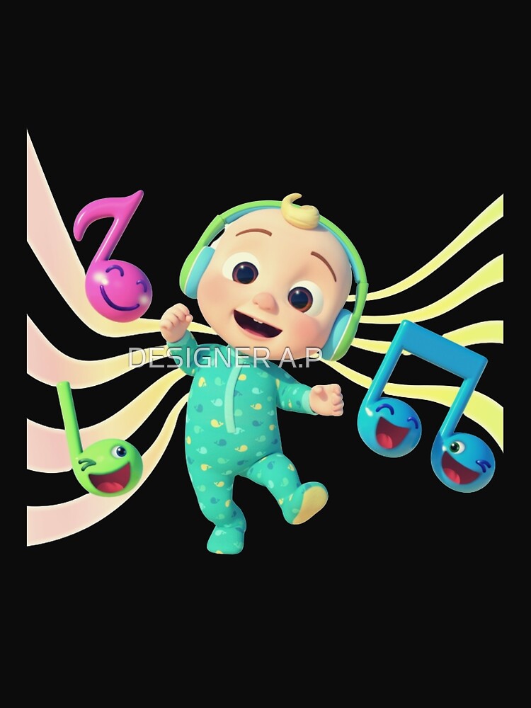 "Cocomelon - Musical JJ Sticker ,Cocomelon nursery rhymes " T-shirt by