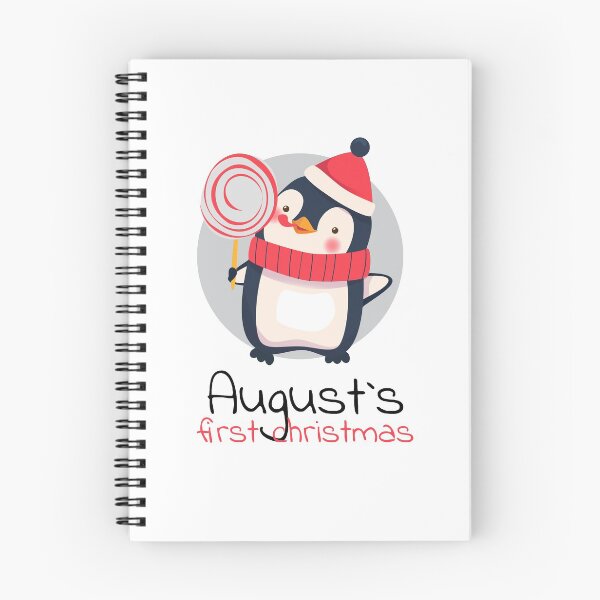 Item preview, Cute Christmas Present For Newborn August Because August loves Penguins designed and sold by Urosek.
