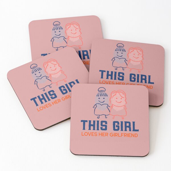 Item preview, This Girl Loves Her Girlfriend designed and sold by FreeUniqueEqaul.