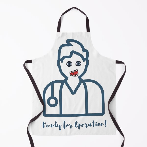 Item preview, Evil Doctor - Ready for Operation!! Halloween Paramedic designed and sold by mayankg1100.