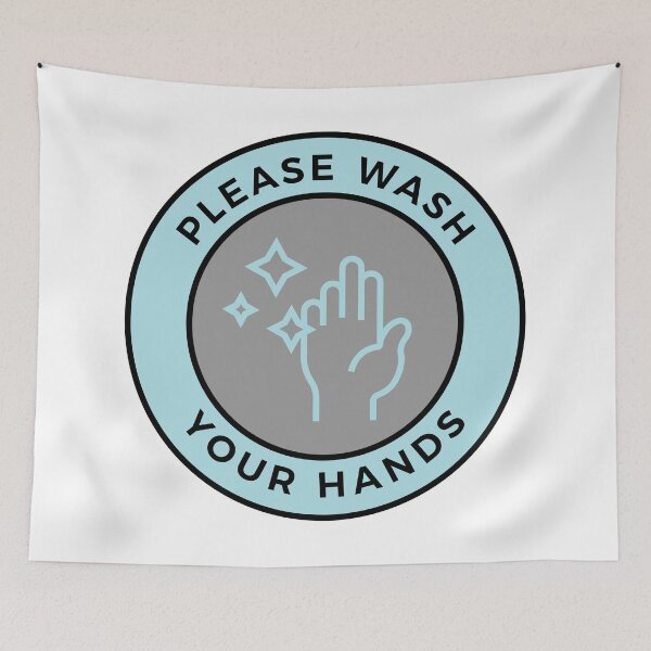 Item preview, Please Wash Your Hands designed and sold by DearFawnStudio.