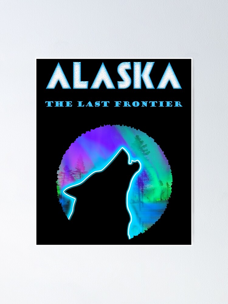 Cool Alaska Northern Lights T-Shirt Crawling Wild Wolf Cool Alaska Northern Lights T-Shirt Crawling Wild Wolf