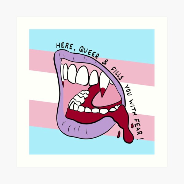 Fills You With Fear Art Print