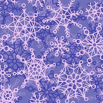 Aperçu de l'œuvre Snowflakes pattern de olgart