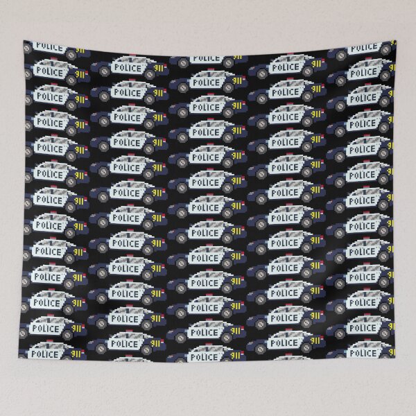 Item preview, Police Car - The Kids' Picture Show designed and sold by KidsPictureShow.