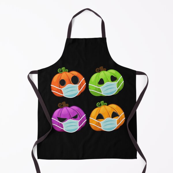 Item preview, Halloween Pumpkins Wearing Face Masks Group designed and sold by denisetees.