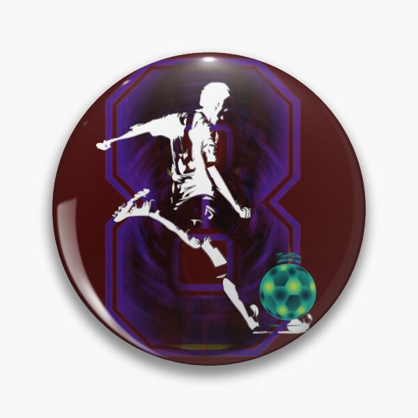 Item preview, Football Player and Lucky Number 8 designed and sold by SueSakpal.