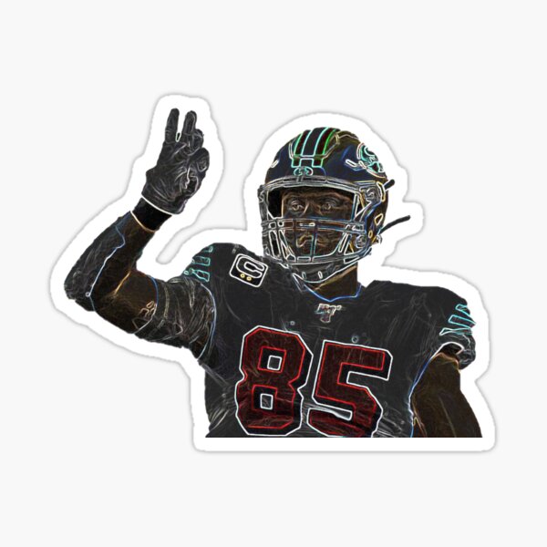 George Kittle - 85 - Celebration - V2 Sticker for Sale by AB-BRAND