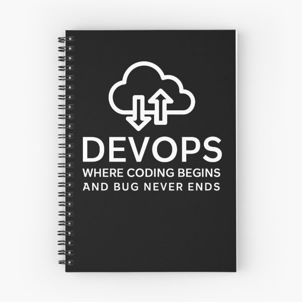 Item preview, Devops Where Coding Begins and Bug Never Ends designed and sold by aviationgeektee.
