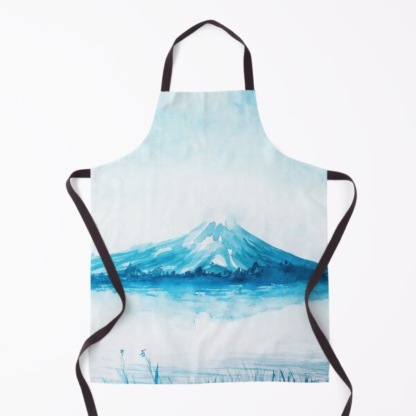 Item preview, Fuji mountain watercolor illustration designed and sold by DaryaGeft.
