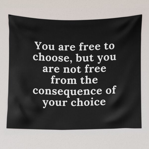 Item preview, You Are Free To Choose designed and sold by DarkHumorstore.