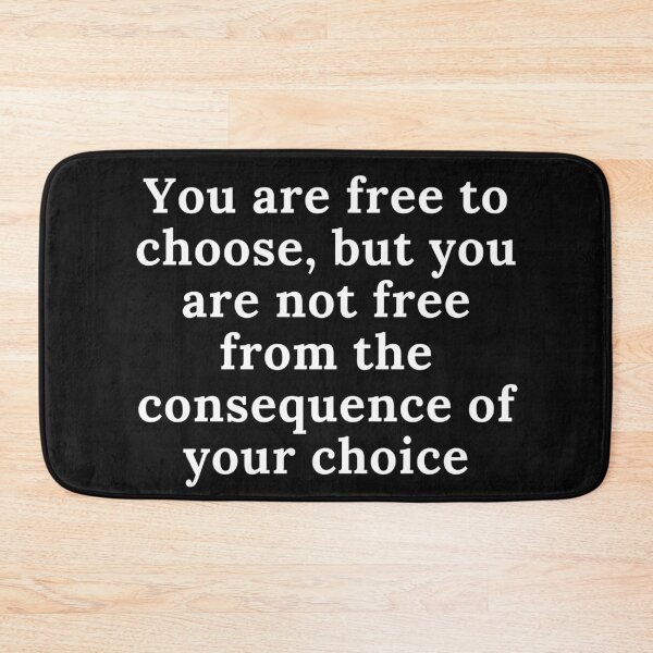 Item preview, You Are Free To Choose designed and sold by DarkHumorstore.