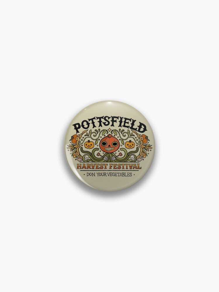 Thumbnail 1 of 3, Pin, Pottsfield Harvest Festival designed and sold by kiwibee.