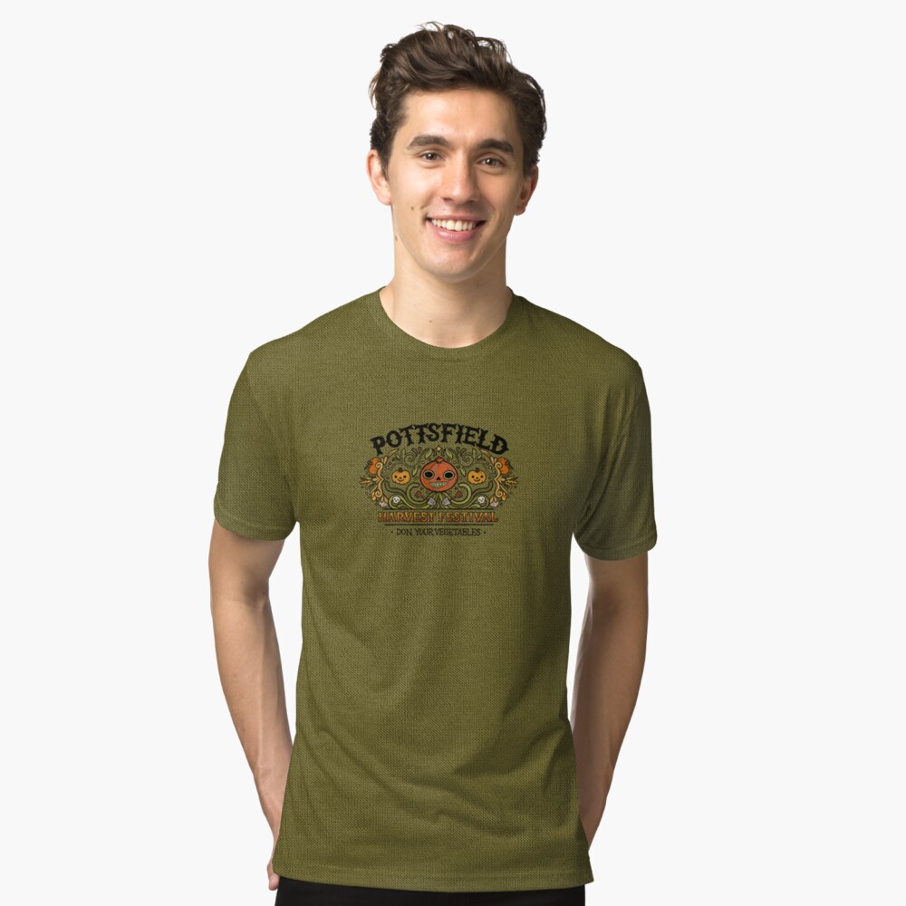 Pottsfield Harvest Festival Tri-blend T-Shirt