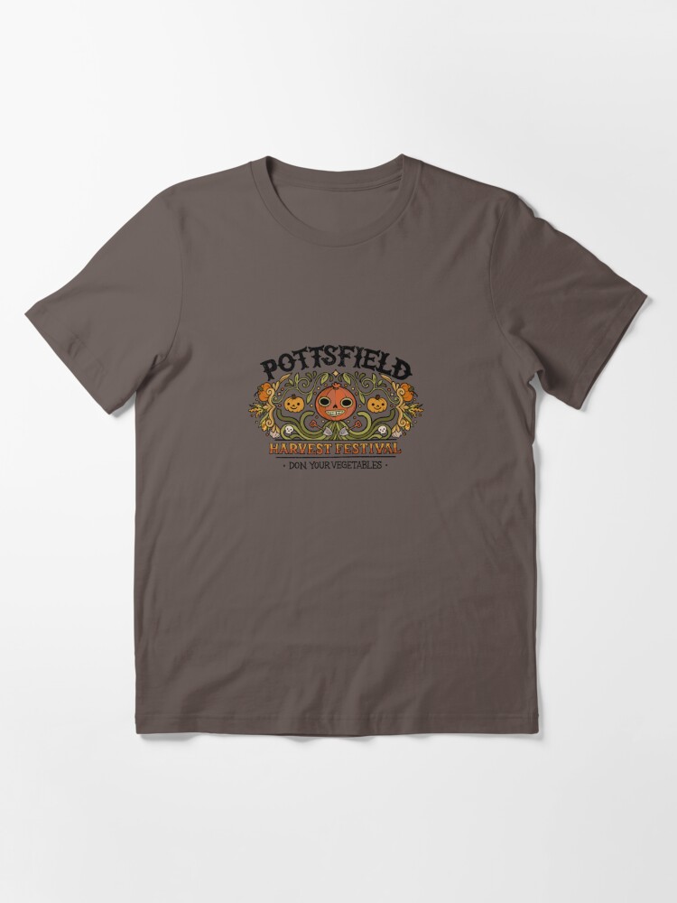 Pottsfield Harvest Festival Shirt Over The Garden Wall Vintage Cartoon  Network Tee
