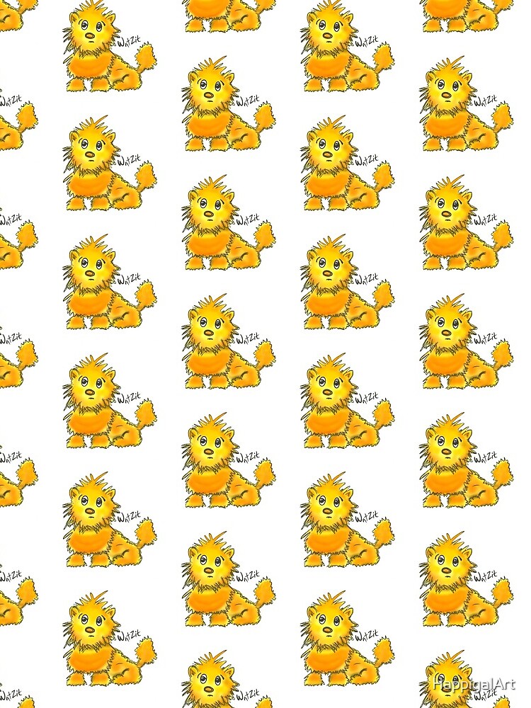 WatZit Enchanted Mythical Creature Yellow by HappigalArt