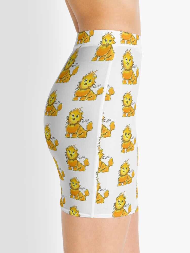 Alternate view of WatZit Enchanted Mythical Creature Yellow Mini Skirt