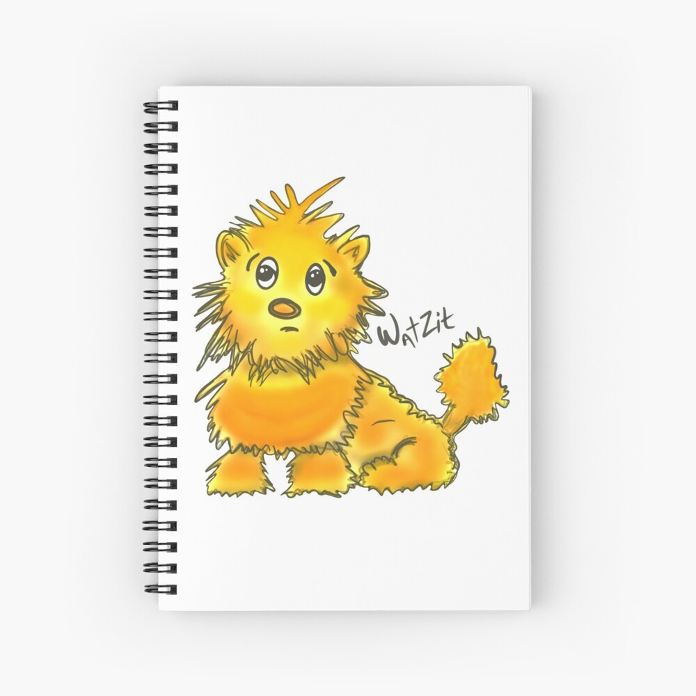 Item preview, Spiral Notebook designed and sold by HappigalArt.