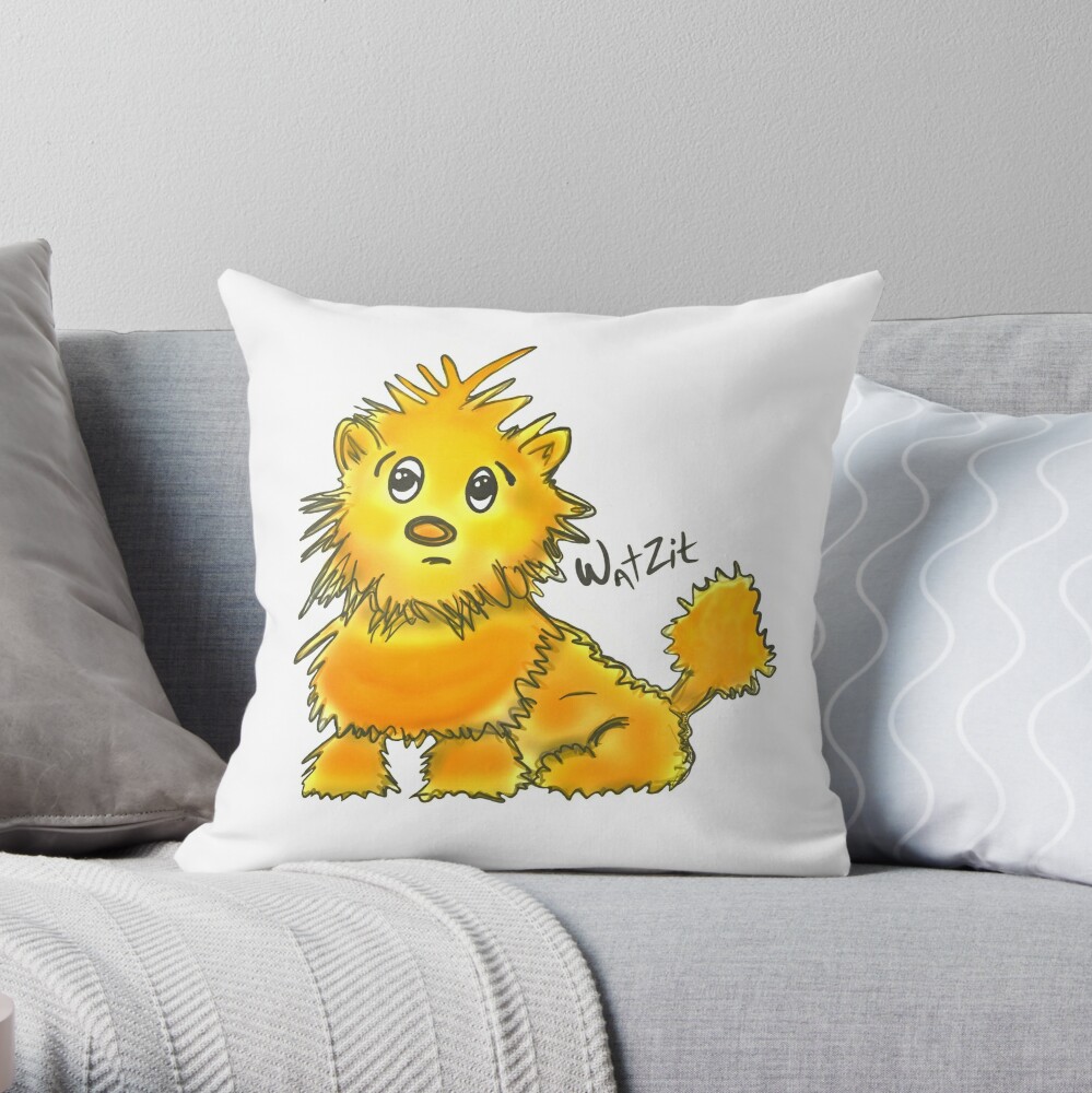 Item preview, Throw Pillow designed and sold by HappigalArt.
