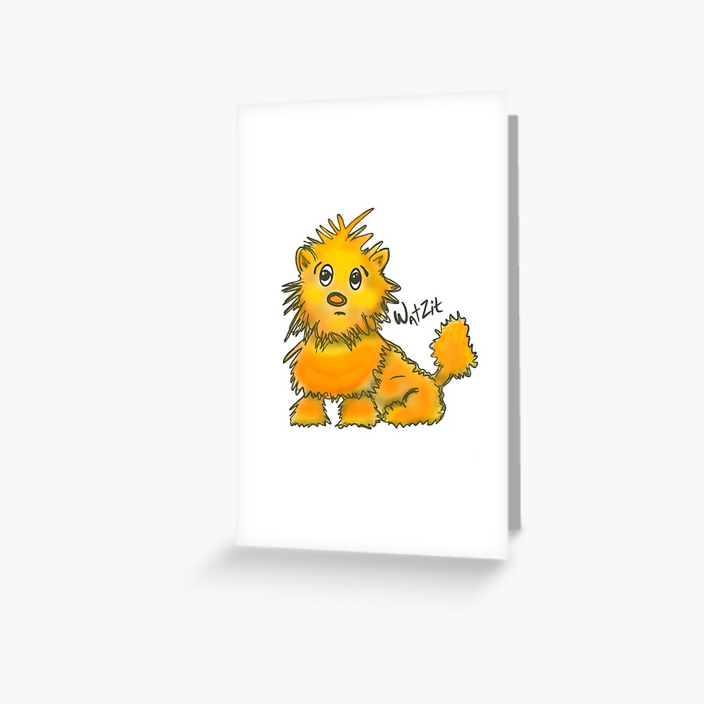 Item preview, Greeting Card designed and sold by HappigalArt.