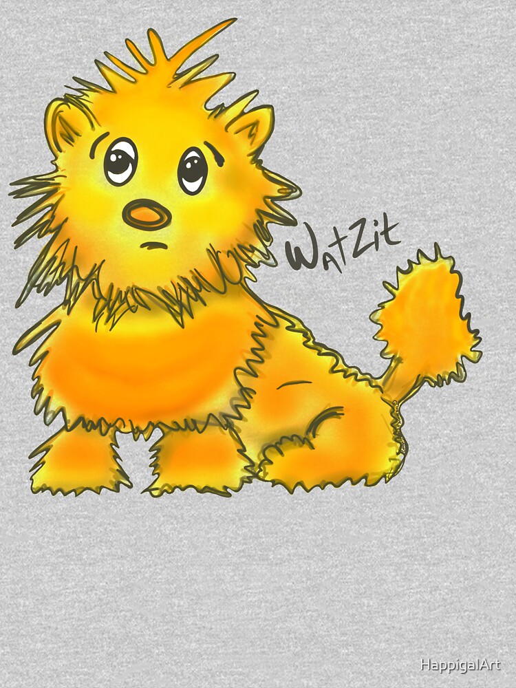 WatZit Enchanted Mythical Creature Yellow by HappigalArt