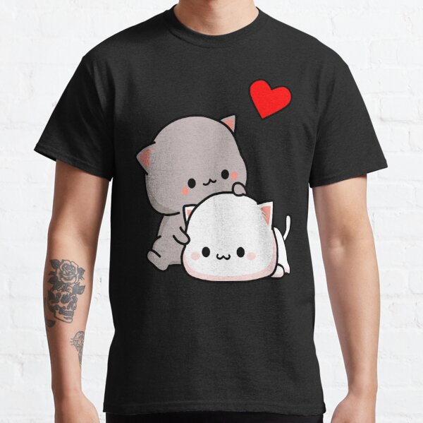 Peach Cat and Goma Love Never Fails Classic T-Shirt