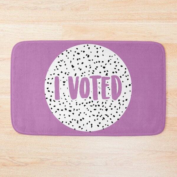 Item preview, I Voted - Polka Dot and Purple designed and sold by SandyCorinne.