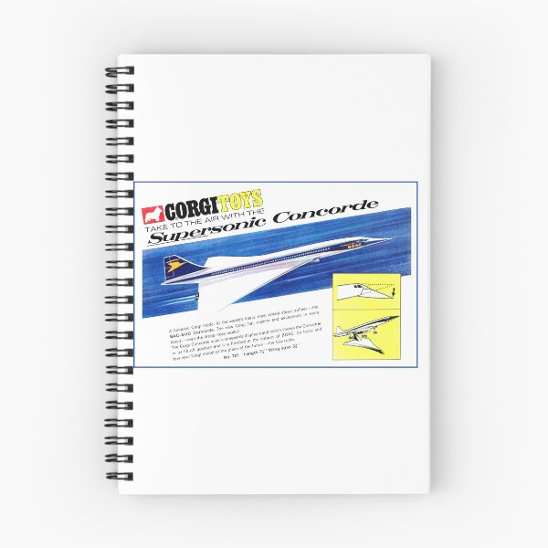 Item preview, SUPERSONIC CONCORDE - TOY PLANE ADVERT designed and sold by ThrowbackAds.