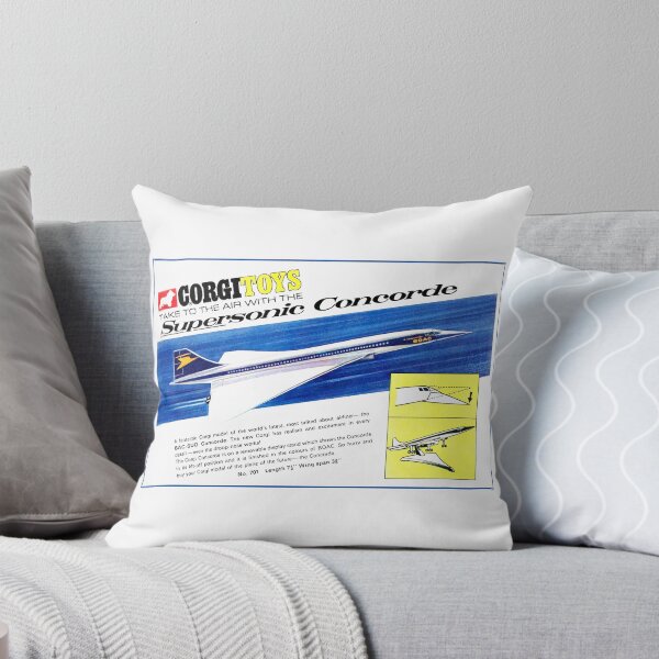 Item preview, SUPERSONIC CONCORDE - TOY PLANE ADVERT designed and sold by ThrowbackAds.