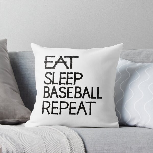 Item preview, Eat sleep baseball repeat designed and sold by ReluctantChickn.