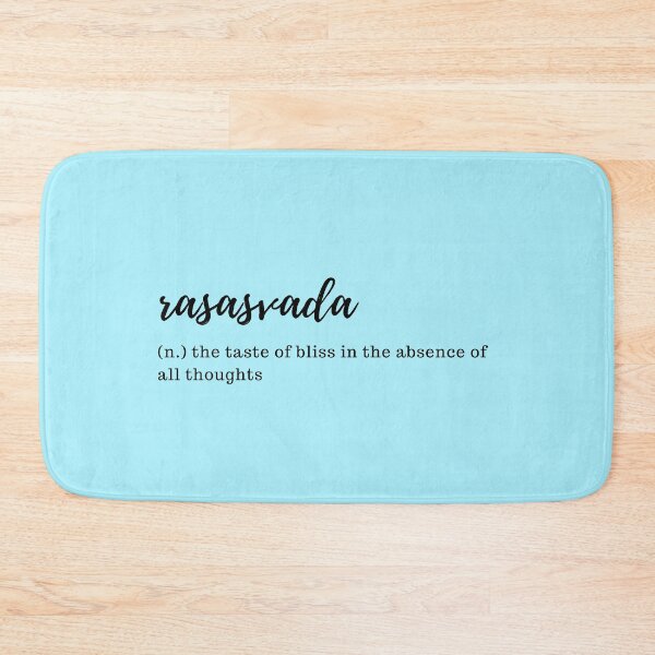 Item preview, rasasvada - the taste of bliss in the absence of all thoughts designed and sold by designair.
