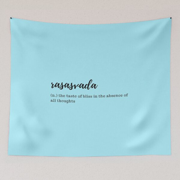 Item preview, rasasvada - the taste of bliss in the absence of all thoughts designed and sold by designair.