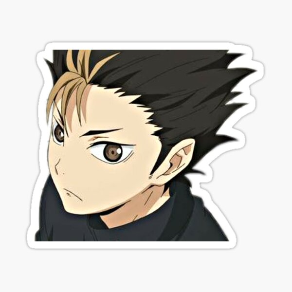 Haikyuu Nishinoya Sticker Sticker For Sale By Hannieluxy Redbubble